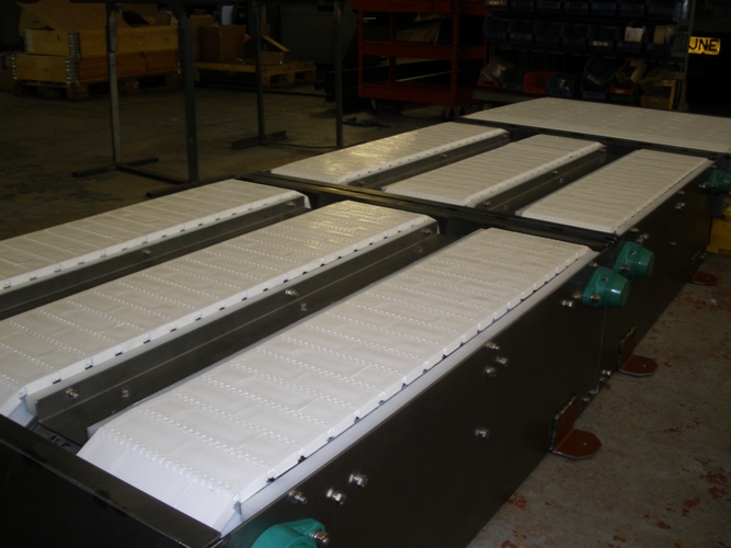 Heavy duty modular belt conveyor